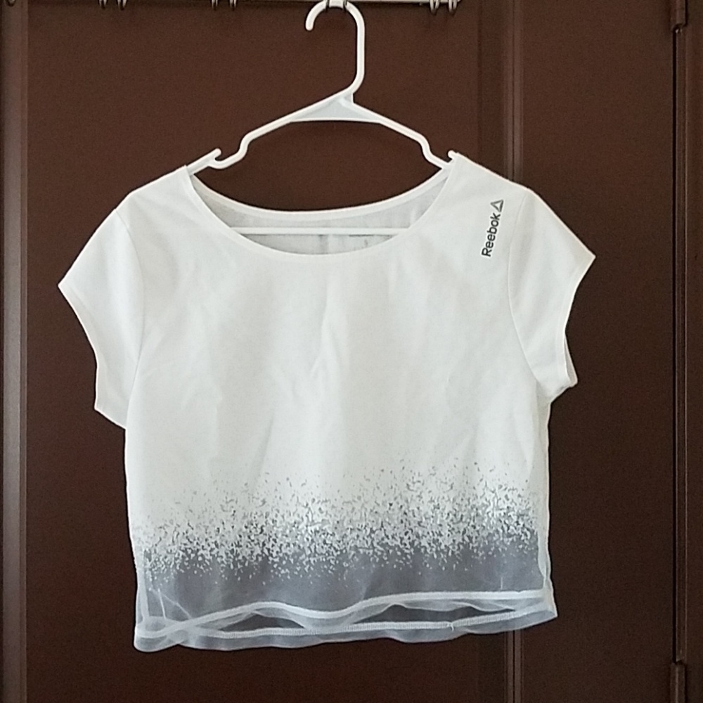 Reebok Workout Crop Top White Small
